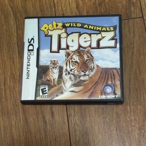 Petz Wild Animals Tigerz Nintendo DS Game